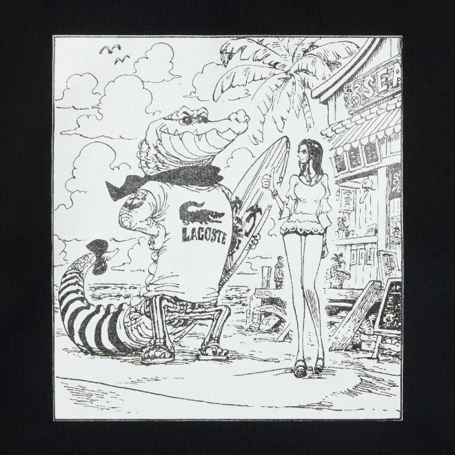 ONE PIECE × LACOSTE Collaboration Launching in August