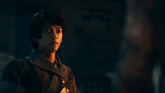 Scene from "Mobile Suit Gundam: Requiem of Vengeance"