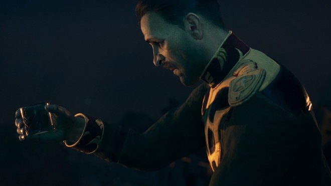 Scene from "Mobile Suit Gundam: Requiem of Vengeance"