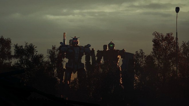 Scene from "Mobile Suit Gundam: Requiem of Vengeance"