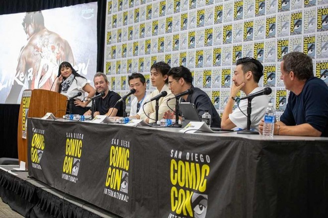 Panel discussion of the Amazon Original drama "Like a Dragon: Yakuza." at San Diego Comic-Con.