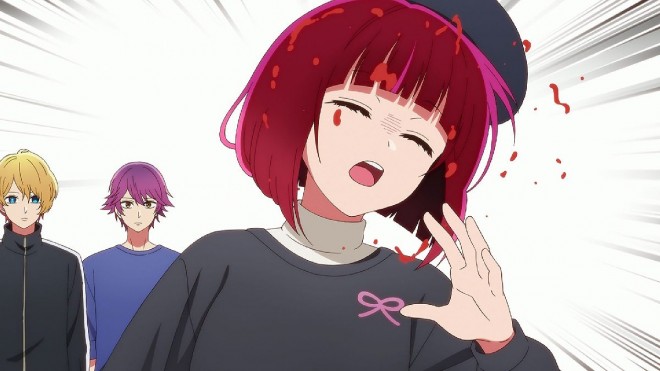 Scene cut from the TV anime "Oshi no Ko" Episode 16