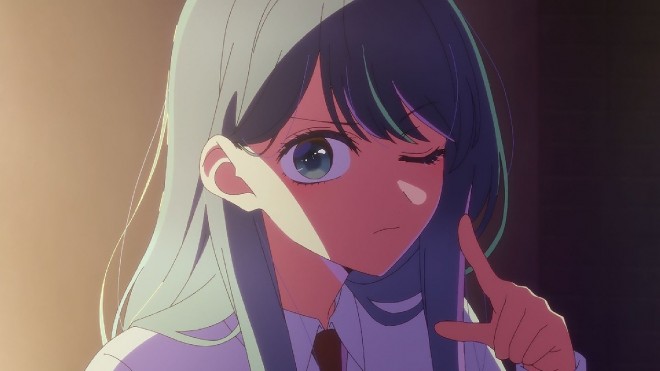 Scene cut from the TV anime "Oshi no Ko" Episode 16