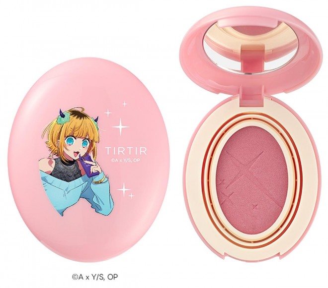 TIRTIR × Oshi no Ko Collaboration STARLIGHT CHEEK #02 PLUM PINK