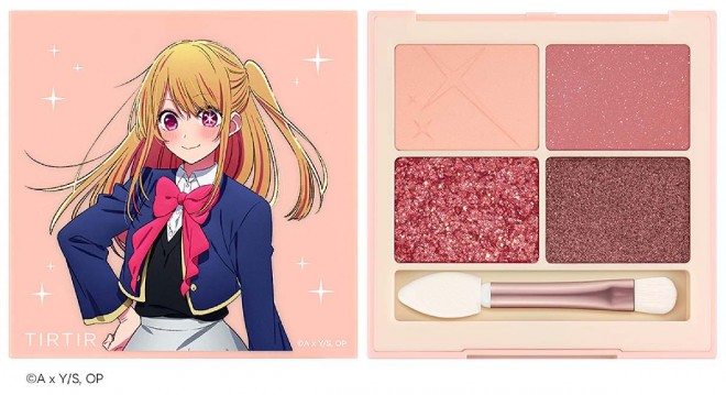TIRTIR × Oshi no Ko Collaboration STARLIGHT EYE SHADOW #02 CORAL PINK