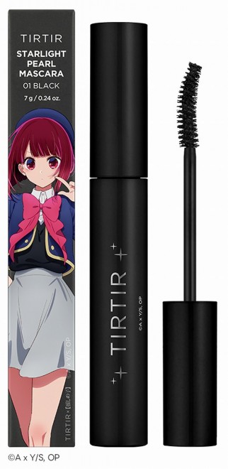 TIRTIR × Oshi no Ko Collaboration STARLIGHT PEARL MASCARA #01 BLACK