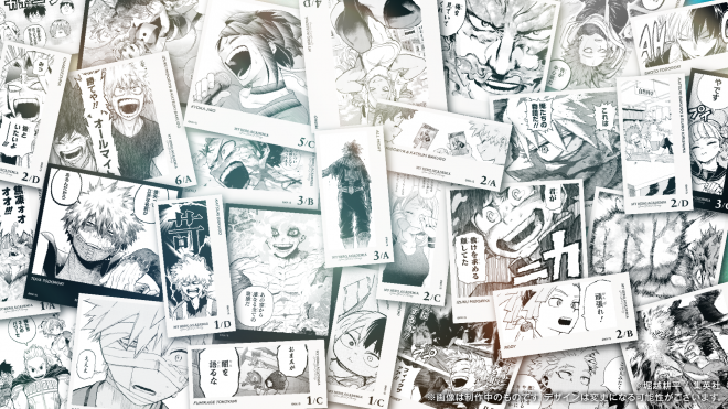 Manga Board Game of My Hero Academia