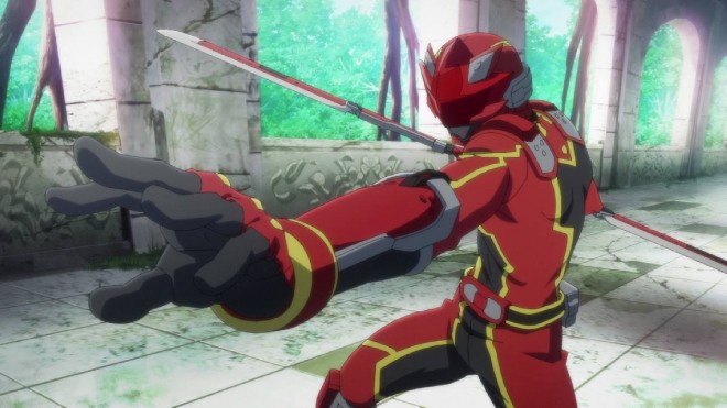 The Red Ranger Becomes an Adventurer in Another World Anime Adaptation Announced