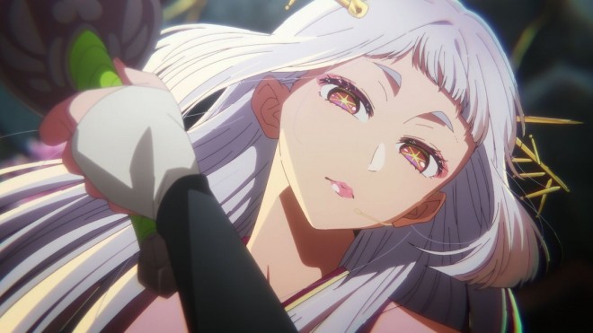 Saya-hime played by Akane Kurokawa