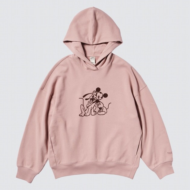 Mickey Mouse, Pluto = "Magic For All With Nagaba Yuu" Sweat Pullover Hoodie (WOMEN) (C) Disney