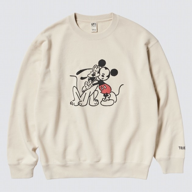 Mickey Mouse, Pluto = "Magic For All With Nagaba Yuu" Sweatshirt (MEN) (C) Disney