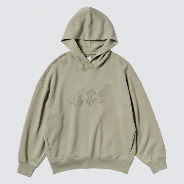Winnie the Pooh, Piglet, Tigger, Christopher Robin = "Magic For All With Nagaba Yuu" Sweat Pullover Hoodie (WOMEN) (C) Disney Based on the ""Winnie the Pooh"" works by A.A. Milne and E.H. Shepard.