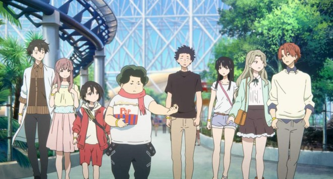 From the film A Silent Voice © Yoshitoki Oima, Kodansha / A Silent Voice Film Production Committee