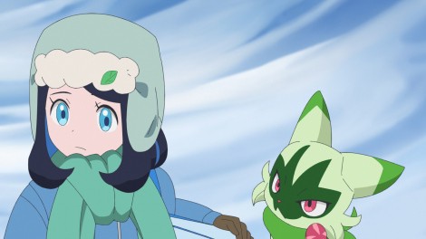 Scene from the Pokémon anime