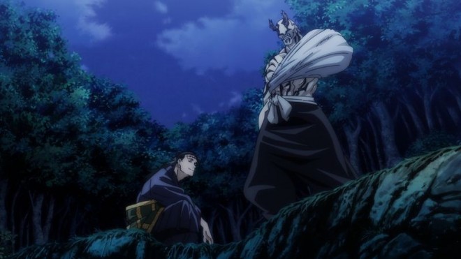 Yuji Itadori vs Hanami via JJK EP7