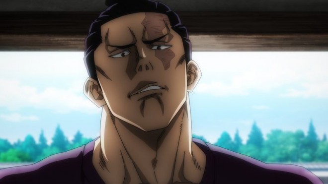 Todo staring at Fushiguro JJK EP8