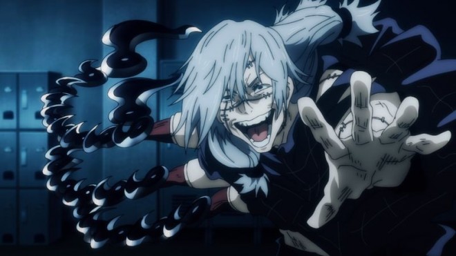 Mahito battle scene via JJK EP12