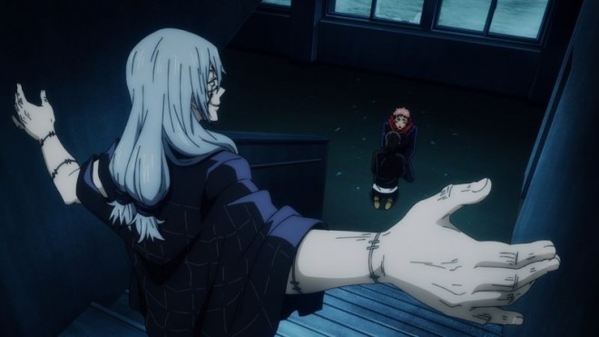 Mahito vs Itadori via JJK EP12