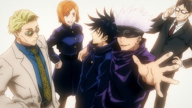 Tokyo Prefectural Jujutsu High School Team via JJK EP12