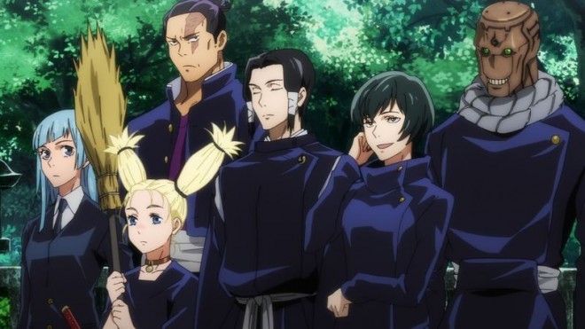 Kyoto Prefectural Jujutsu High School via JJK EP14