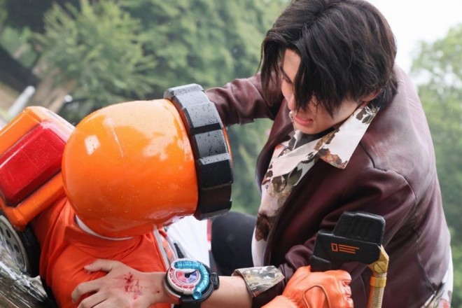 Bun Orange and Taiya Hando From "Bakuage Sentai Boonboomger" Bakutage 27