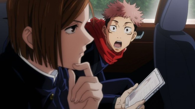 Nobara Kugisaki x Yuji Itadori via JJK EP22