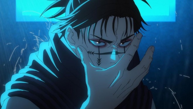 Choso, caught in Mechamaru's trap via JJK EP37 (season2) ©Gege Akutami / Shueisha, Jujutsu Kaisen Production Committee