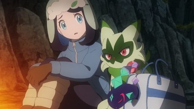 Scene from the Pokémon anime
