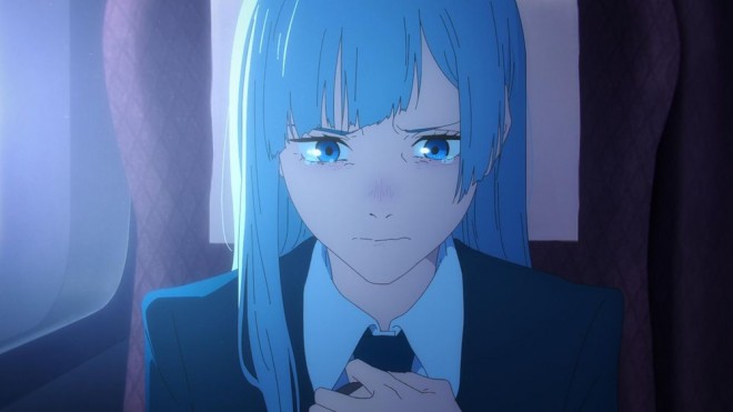 Miwa heads to Shibuya, Tokyo, with the Kyoto school members by bullet train. via JJK EP44 (season2)