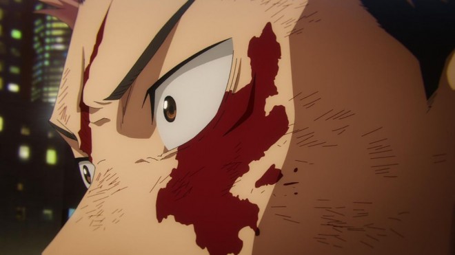 Itadori, awakened by Todo’s assistance and encouragement via JJK EP45 (season2)