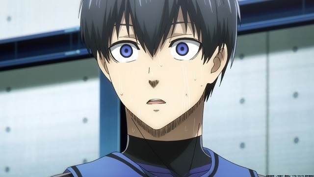 Yoichi Isagi is amazed at the strength of Barou's team. via BLUELOCK EP3