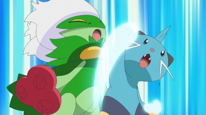Scene from the Pokémon anime