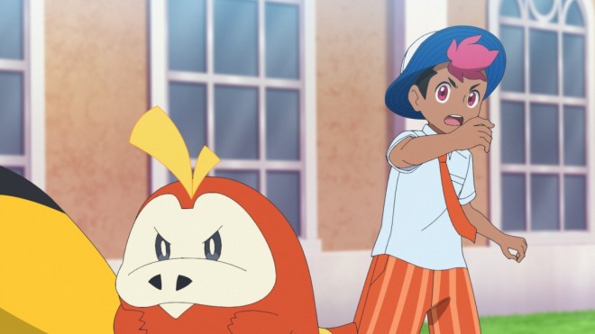 Scene from the Pokémon anime