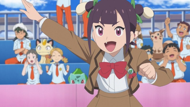 Scene from the Pokémon anime