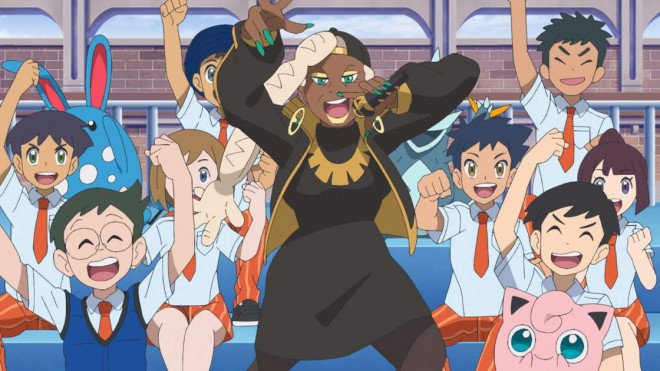 Scene from the Pokémon anime