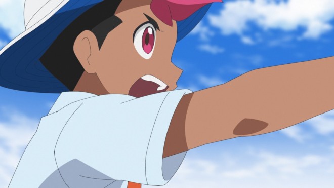 Scene from the Pokémon anime