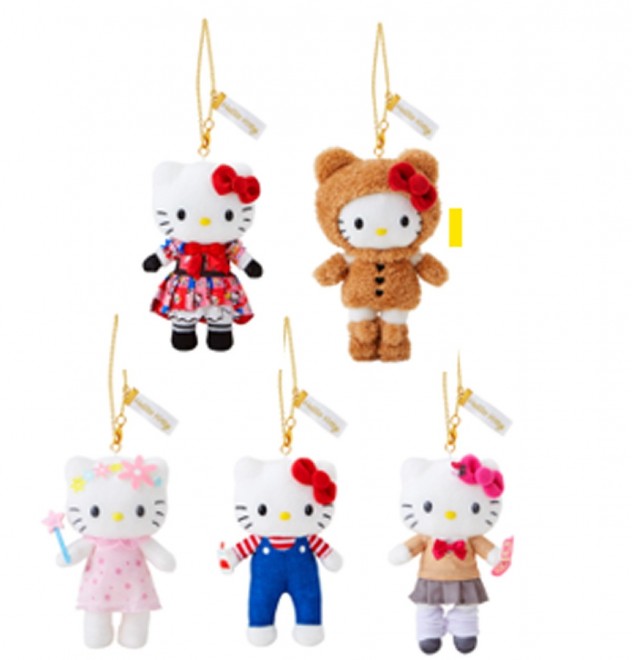 Mascot holders (16 designs) (C)2024 SANRIO CO., LTD. APPROVAL NO. SP650123