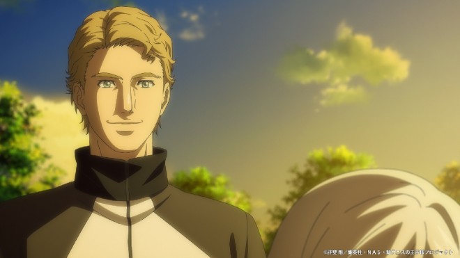 Scene from The New Prince of Tennis U-17 World Cup Semifinal (C) Takeshi Konomi/Shueisha, NAS, The New Prince of Tennis Project