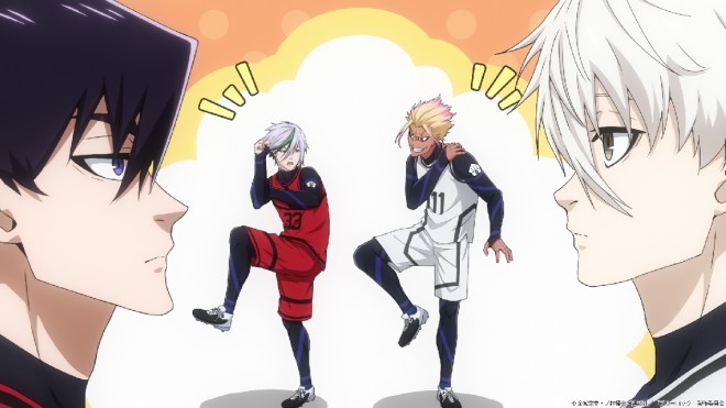 Mini-anime Blue Lock Additional Time! scene cut (C) Muneyuki Kaneshiro, Yusuke Nomura, Kodansha / "Blue Lock" Production Committee