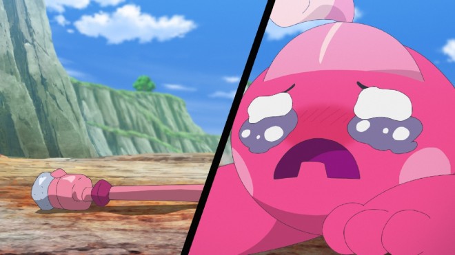 Scene from the Pokémon anime