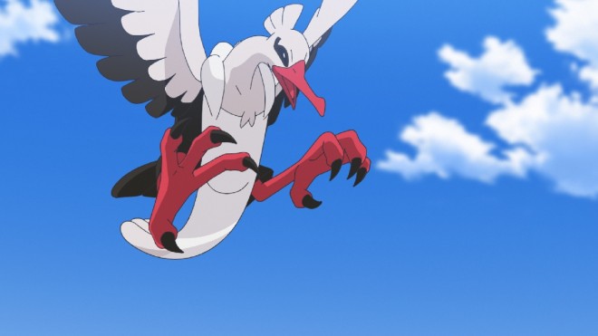 Scene from the Pokémon anime