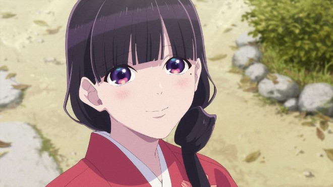 Scene from the new My Happy Marriage OVA (C)2023 Akumi Agitogi, Tsukiho Tsukioka/KADOKAWA/My Happy Marriage Production Committee