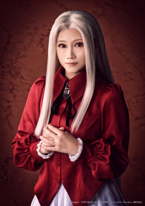 Cast of the Fate/Zero musical adaptation. Irisviel von Einzbern: Yuka Yamauchi