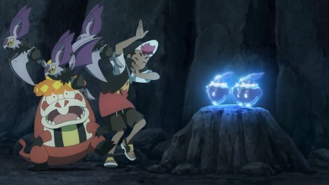 Scene from the Pokémon anime