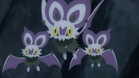 Scene from the Pokémon anime