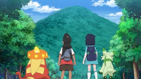 Scene from the Pokémon anime