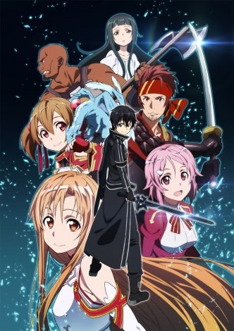Official visual from the anime Sword Art Online