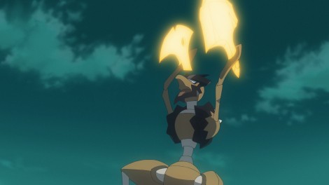 Scene from the Pokémon anime