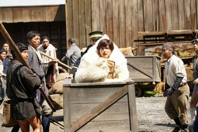 from "WOWOW Drama Series W: Golden Kamuy - Hokkaido Tattooed Convicts Battle Arc-" Episode 6 © Satoru Noda / Shueisha © 2024 WOWOW