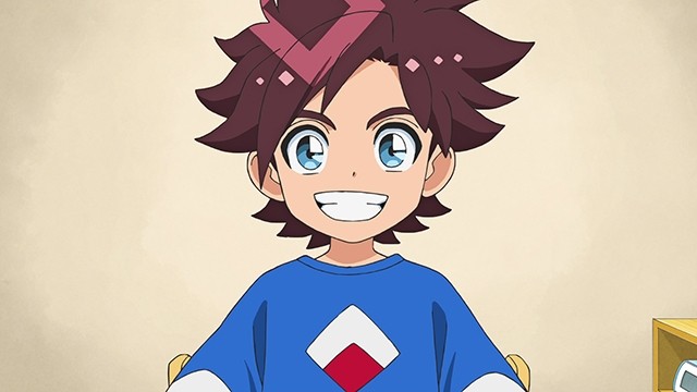 Scene cut from the TV anime Mashin Souzou Den Wataru featuring Wataru in action (© Sunrise・R)